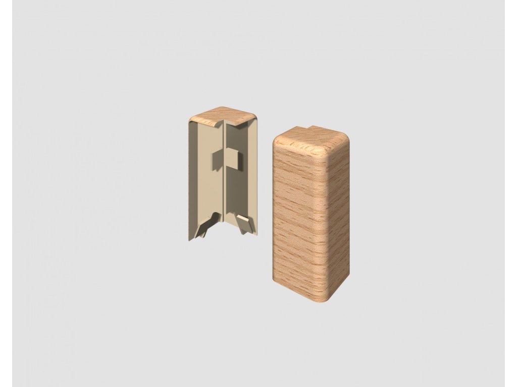 02pi pr ac flo outer corner beech natural l131