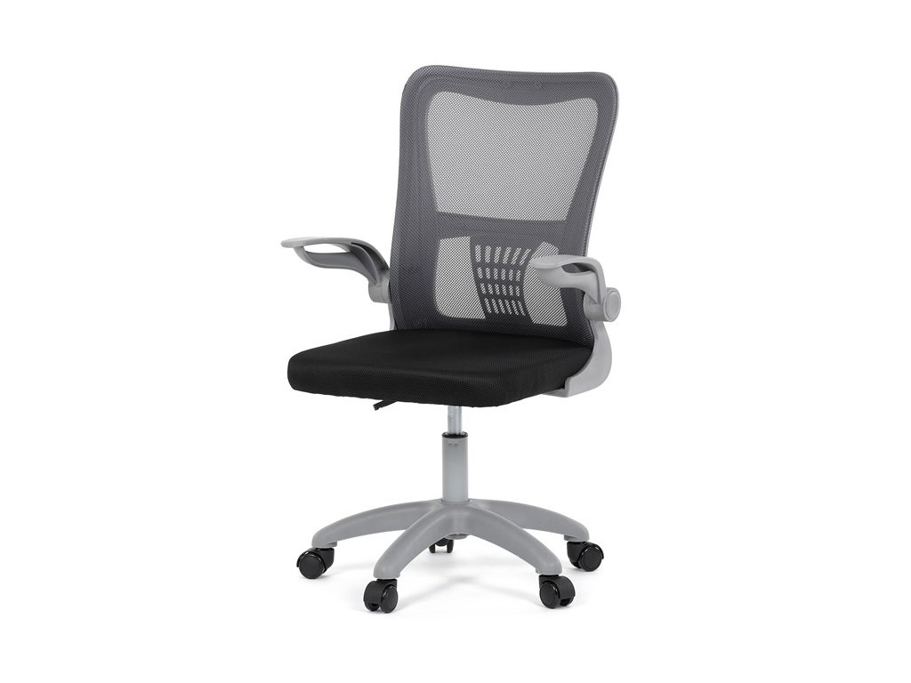 BONTEC Detská stolička, výškovo nastaviteľná, šedá sieťovina, KA-K2008 GREY (Farba Šedá)