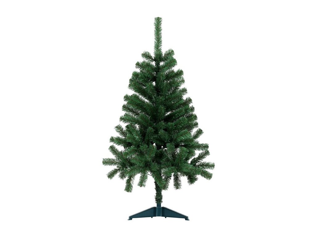 BONTEC Smrek - umelý vianočný strom, 120 cm, zelený (Farba Zelená)