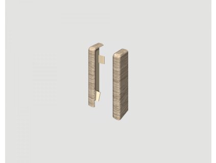 02pi pr ac flo end profile oak light grey l419