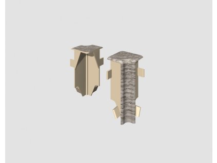 02pi pr ac flo inner corner oak silver l698