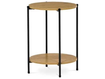 BONTEC Odkladací stolík 44x44x56cm, mdf, divoký dub, CT-G1005 OAK (Farba Prírodné)