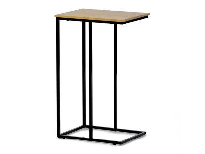 BONTEC Odkladací stolík 30x40x66cm, mdf, divoký dub, CT-G1040 OAK (Farba Prírodné)