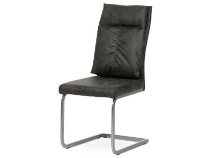 BONTEC Jedálenská stolička, sivá, látka vintage, DCH-459 GREY3 (Farba Šedá)