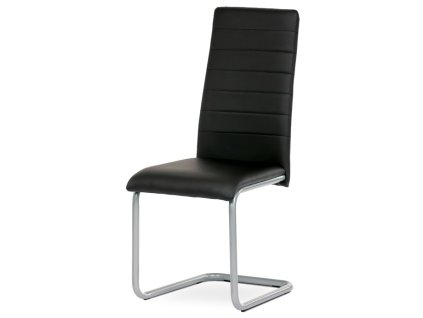 BONTEC Jedálenská stolička, čierna, ekokoža, DCL-402 BK (Farba Béžová)