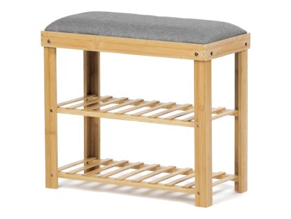 BONTEC Botník, bambus, prírodný, DR-N1010 GREY2 (Farba Prírodné)