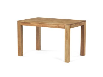 BONTEC Jedálenský stôl 120x120cm, masív, prírodný, DS-H120 DUB (Farba Prírodné)