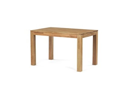 BONTEC Jedálenský stôl 120x120cm, masív, prírodný, DS-H120 DUB (Farba Prírodné)