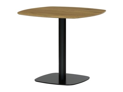 BONTEC Jedálenský stôl 80x80cm, mdf, dub, DT-X7117 OAK (Farba Hnedá)