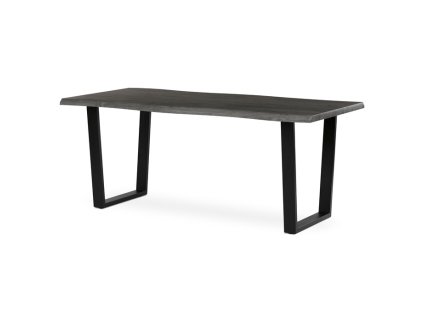 BONTEC Jedálenský stôl 180x90cm, mdf, sivý dub, HT-F4218 GREY (Farba Šedá)