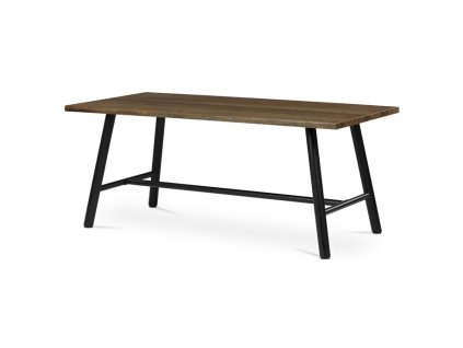 BONTEC Jedálenský stôl 180x90cm, dyha, orech, HT-T1818 WAL (Farba Hnedá)