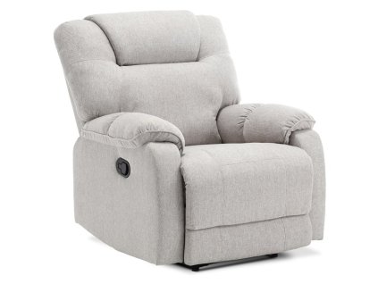 BONTEC Relaxačné kreslo, béžová, látka, TV-4088 CRM2 (Farba Šedá)