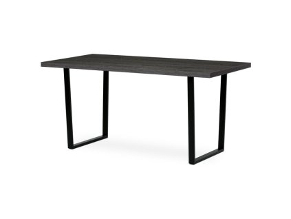 BONTEC Jedálenský stôl 160x80cm, lamino, sivý dub, HT-R5216 GREY (Farba Šedá)