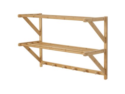 BONTEC Vešiak, bambus, prírodný, DR-B005 NAT (Farba Prírodné)