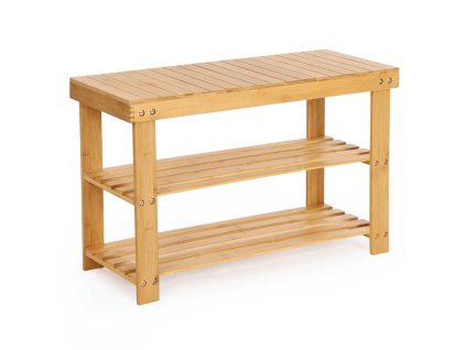 BONTEC Botník, bambus, prírodný, ABO-E1004 NAT (Farba Prírodné)