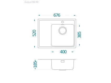 Alveus ONE 40 tech