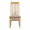 BONTEC Jedálenská stolička, prírodná, masív, C-2100 BR2 (Farba Prírodné)