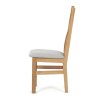 BONTEC Jedálenská stolička, prírodná, masív, C-2100 BR2 (Farba Prírodné)