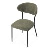 BONTEC Jedálenská stolička, béžová, látka bouclé, CT-W1021 CRM2 (Farba Béžová)
