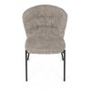 BONTEC Jedálenská stolička, sivá, látka bouclé, CT-W1077 GREY2 (Farba Šedá)