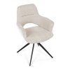 BONTEC Jedálenská stolička, krémová, látka, DCH-D1320 CRM2 (Farba Krémová)