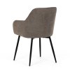 BONTEC Jedálenská stolička, hnedá, látka, DCL-221 BR2 (Farba Šedá)