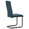 BONTEC Jedálenská stolička, modrá, látka, DCL-401 BLUE2 (Farba Modrá)
