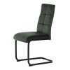 BONTEC Jedálenská stolička, šedá, zamat vintage, DCL-D1275 GREY4 (Farba Zelená)