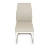 BONTEC Jedálenská stolička, krémová, ekokoža, DCL-D1277 CRM (Farba Krémová)