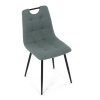 BONTEC Jedálenská stolička, sivá, látka, DCL-V2017 GREY2 (Farba Šedá)