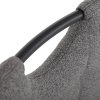 BONTEC Jedálenská stolička, sivá, látka, DCL-V2017 GREY2 (Farba Šedá)