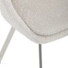 BONTEC Jedálenská stolička, béžová, látka bouclé, DCL-W1174 CRM2 (Farba Béžová)