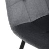 BONTEC Jedálenská stolička, béžová, zamatová látka, DCL-X7015 CAP2 (Farba Béžová)