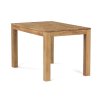BONTEC Jedálenský stôl 120x80cm, masív, dub, DS-H120 DUB (Farba Prírodné)
