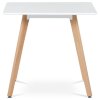 BONTEC Jedálenský stôl 80x80cm, mdf DT-312 WT (Farba Biela)