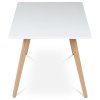 BONTEC Jedálenský stôl 120x80cm, mdf DT-313 WT (Farba Biela)