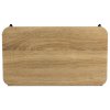 BONTEC Odkladací stolík 53x30cm, mdf, hnedá, GD-022 OAK (Farba Hnedá)