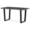 BONTEC Jedálenský stôl 140x80cm, mdf, sivý dub, HT-F4214 GREY (Farba Šedá)