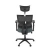 BONTEC Kancelárska stolička, hojdací mechanizmus, čierna sieťovina, KA-B1025 BK (Farba Čierna)