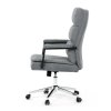 BONTEC Kancelárske kreslo, hojdací mechanizmus, šedá látka, KA-D8204 GREY2 (Farba Šedá)