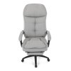 BONTEC Kancelárske kreslo, synchrónny mechanizmus, sivá látka, KA-F1251 GREY2 (Farba Šedá)
