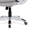 BONTEC Kancelárske kreslo, hojdací mechanizmus, šedá látka, KA-G198 GREY2 (Farba Šedá)