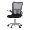 BONTEC Detská stolička, výškovo nastaviteľná, šedá sieťovina, KA-K2008 GREY (Farba Šedá)