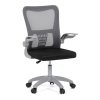 BONTEC Detská stolička, výškovo nastaviteľná, šedá sieťovina, KA-K2008 GREY (Farba Šedá)