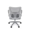 BONTEC Detská stolička, výškovo nastaviteľná, šedá sieťovina, KA-K2008 GREY (Farba Šedá)