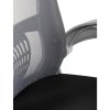 BONTEC Detská stolička, výškovo nastaviteľná, šedá sieťovina, KA-K2008 GREY (Farba Šedá)