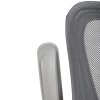 BONTEC Detská stolička, výškovo nastaviteľná, šedá sieťovina, KA-K2008 GREY (Farba Šedá)
