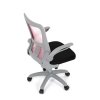 BONTEC Detská stolička, výškovo nastaviteľná, šedá sieťovina, KA-K2008 GREY (Farba Šedá)