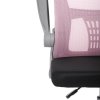 BONTEC Detská stolička, výškovo nastaviteľná, šedá sieťovina, KA-K2008 GREY (Farba Šedá)