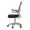 BONTEC Detská stolička, výškovo nastaviteľná, šedá sieťovina, KA-K2008 GREY (Farba Šedá)